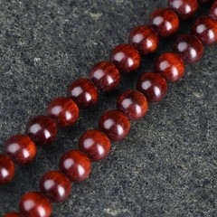 108 Mala Beads Chinese Rosewood 6/8mm Meditation Bracelet and Yoga Mala