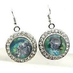 Snap earrings with handmade 20 mm snaps gingersnaps Noosa
