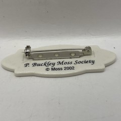 P. BUCKLEY MOSS Society 10 Year Member Collectible Pin Brooch Moss 2002