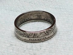OLYMPIC, WA. – Size 9 State Quarter Coin Ring