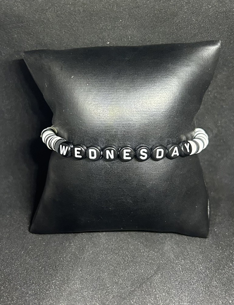 Wednesday Addams (Addams Family) Heishi Bracelet