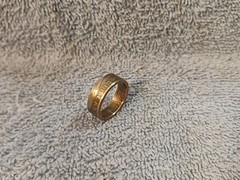 1987 Washington Quarters, coin ring, size 7-1/2