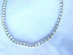 PUKA SHELL HEMP SURFER CHOKER NECKLACE Heishi Braided 16″ US Gift New