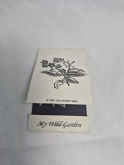 1997 Alice Warder Seely Wild Garden Pins Forget Me Not Brooches Pewter VTG EXC
