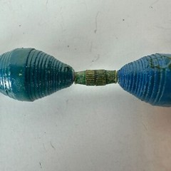 Handmade African Beaded Necklace With Recycled Paper Beads