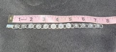 Handmade Bullet jewelry 9mm Bracelet with Swarovski crystals