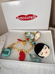 Baccurelli Signed Louise’s 7 Treasures in Pandora’s Box Charm Necklace 2-Sided