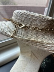 Michael Michaud Weeping Willow Necklace Bronze Leaf 20” w Box