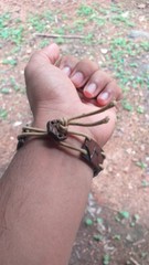 BRANDED Hand Craft NATURAL COCONUT SHELL Bracelet / Bangle for Women /Men