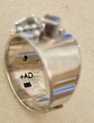 925 STERLING SILVER CROWN RING – choose style and gemstones