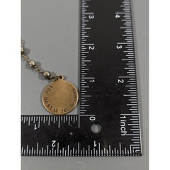 The Best Is Yet To Come Y Drop Necklace Bronze Tone Inspirational Boho 34″