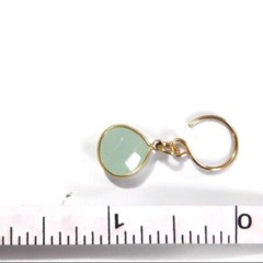 New: Handmade Turquoise Briolette Earrings 14K Gold Filled by Mood Therapy