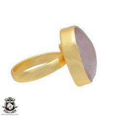 Size 7.5 – Size 9 Adjustable Ametrine 24K Gold Plated Ring GPR449