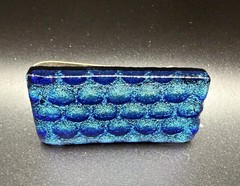 Dichroic Fused Glass Bill Clip ($ Not Included)