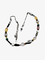 Brighton bright multi colored necklace. Many Soft look beads and stones