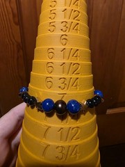 Handmade Women’s Lapis And Blue Goldstone Earrings And Bracelet Set
