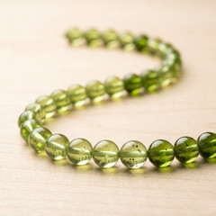 4mm Natural Peridot Stretch Bracelet Heart Chakra Prosperity Luck Women Healing