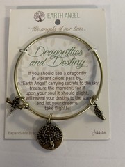 NEW EARTH ANGEL Expandable Bracelet “Dragonflies And Destiny”