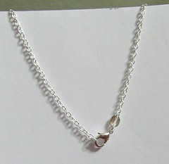 Sterling Silver Natural RUBY Gemstone Drop Necklace…Handmade USA