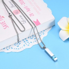 Urn Necklace for Ashes Birthstone Cube Urns for Human Ashes Memorial Ashes Chain