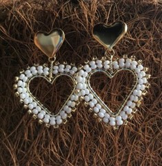 Hand Woven Earring / Aretes Tejidos a Mano