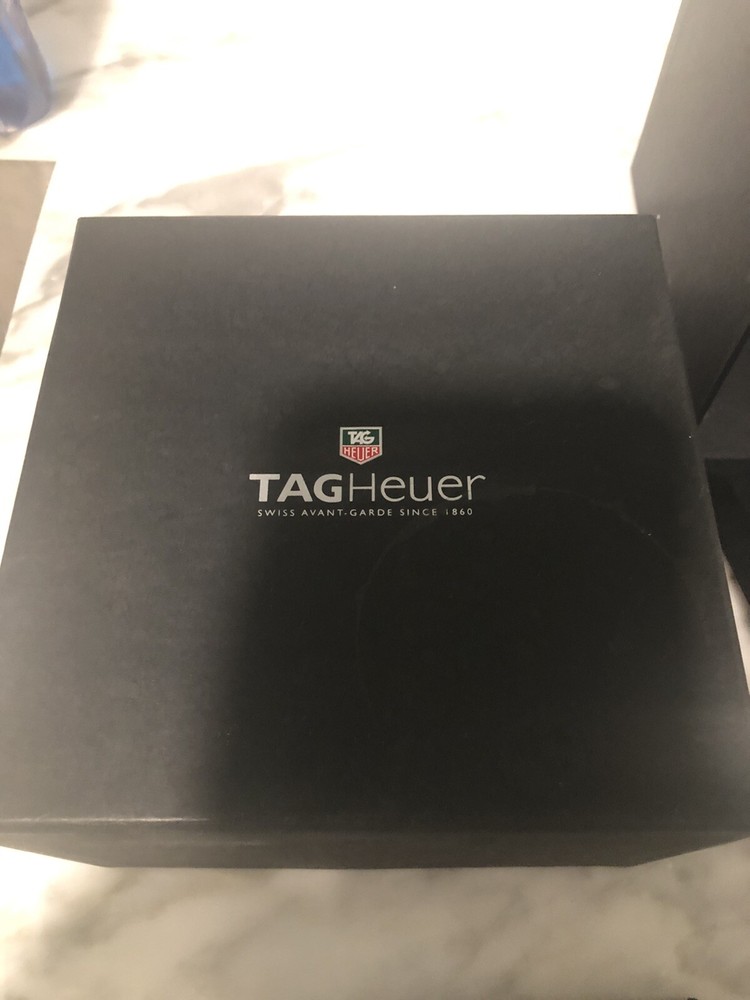 Tag Heuer mens watch, Diamonds on each number, never worn, all Original Box