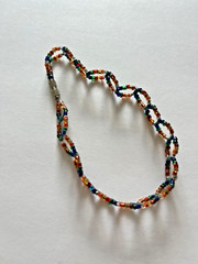 1980s Handmade 5 Bead Necklaces With Clasps + 3 Bracelets Multicolor Vintage Lot