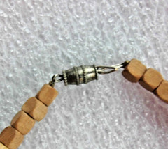 Wood Bead Necklace – Multi Shape & Color approx. 18″ w/ Barrel Clasp -More Below