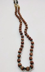 Necklace Meditation Prayer Beads 18″ Unisex Buddhism Handcrafted One Of A Kind